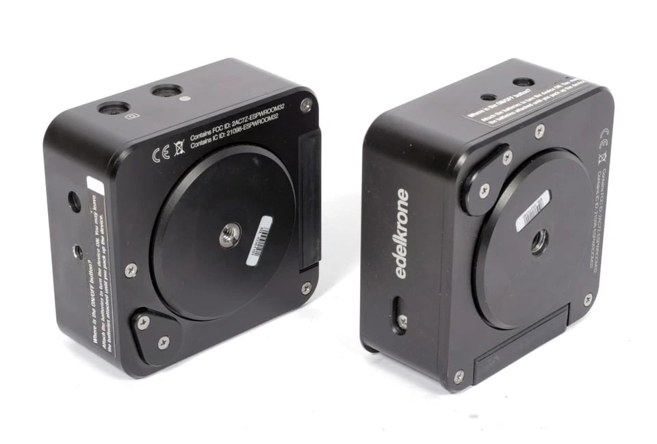 TWO Edelkrone HeadONE motorized pan system + 2 axis L brackets+